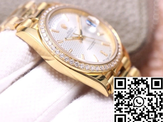 EW Day-Date Silver Dial Factory Rolex M228348RBR-0005 0413